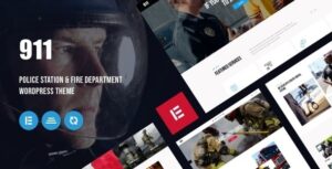 911 Police Station & Fire Department WP Theme