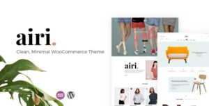 Airi Clean, Minimal WooCommerce Theme