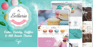 Bellaria a Delicious Cakes and Bakery WP Theme
