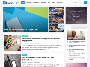 BlogSite Pro WPEnjoy Themes
