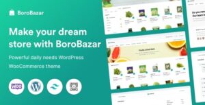 BoroBazar Grocery Store WooCommerce WP theme