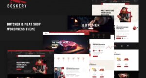 Boskery Butcher & Meat Shop WP Theme