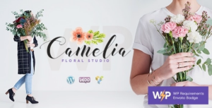 Camelia A Floral Studio Florist WP Theme