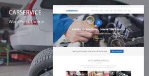 Car Service Mechanic Auto Shop WP