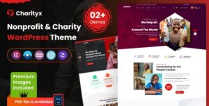 Charityx Charity & Nonprofit WP Theme