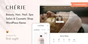 Chérie Beauty Salon WP Theme