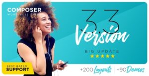 Composer Responsive Multi-Purpose High-Performance WP Theme