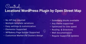 Control Locations WP Map Finder Plugin for Store Locator & Service Center