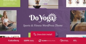 Do Yoga Fitness Studio & Pilates Club WP Theme