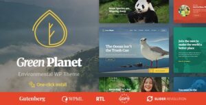 Green Planet Ecology & Environment WP Theme