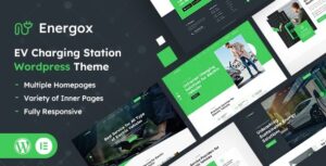 Energox EV Charging Station WP Theme