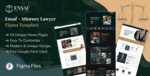 Ensaf Attorney Lawyer WP Theme