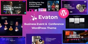 Evaton Event Conference & Meetup WP Theme