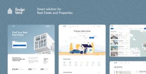 Finderland Real Estate WP Theme