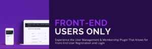 Front-End Only Users Premium