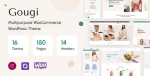 Gougi Multipurpose eCommerce WP Theme