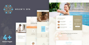 Helen Spa Beauty Cosmetic Theme
