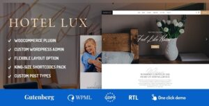 Hotel Lux Resort & SPA WP Theme