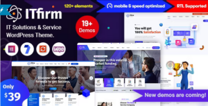 ITfirm IT Solutions Services WP Theme