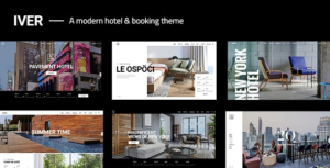 Iver Modern Hotel Theme For WP