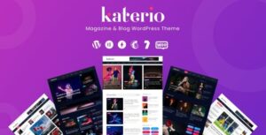 Katerio Magazine & Blog WP Theme