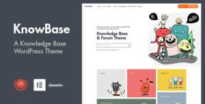 KnowBase A Helpdesk & bbPress WP Theme
