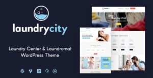 Laundry City Dry Cleaning Services WP Theme