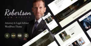 Law Office Attorney & Legal Adviser WP Theme + RTL