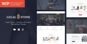 Legal Stone Lawyers & Attorneys WP Theme