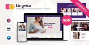 Lingvico Language Center & Training Courses WP Theme