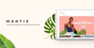 Mantis Minimal & Modern WooCommerce Theme