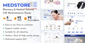 Medstore Responsive WooCommerce WP Theme