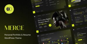 Merge Personal Portfolio & Resume WP Theme