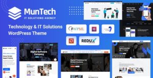 Muntech IT Solutions & Technology Theme