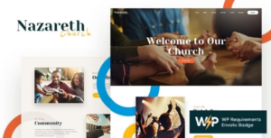 Nazareth Church & Religion WP Theme