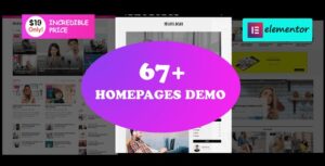 News24 Elementor Blog Magazine