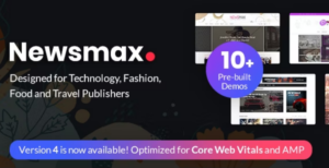 Newsmax – Multi-Purpose News & Magazine Theme