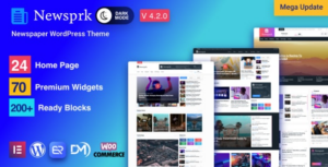 Newsprk Newspaper WP Theme