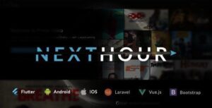 Next Hour Movie Tv Show & Video Subscription Portal Cms + Mobile App