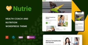 Nutrie Health Coach and Nutrition WP Theme