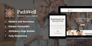 PathWell A Senior Care Hospital WP Theme