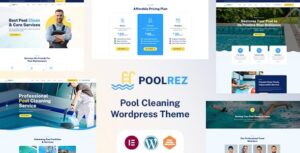 Poolrez Pool Cleaning WP Theme