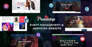 Presentup Event Planner & Celebrations Management WP Theme