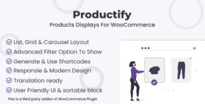 Productify Products Displays For WooCommerce