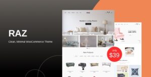 Raz Clean, Minimal WooCommerce Theme