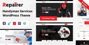 Repairer Handyman Services WP Theme