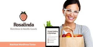 Rosalinda Health Coach & Vegetarian Lifestyle Blog WP Theme