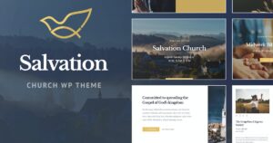 Salvation Church & Religion WP Theme