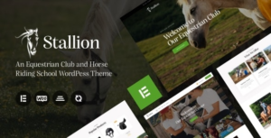 Stallion An Equestrian Club and Horse Riding School WordPess Theme