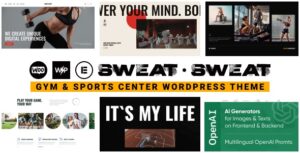 Sweat Gym & Sports Center WP Theme
